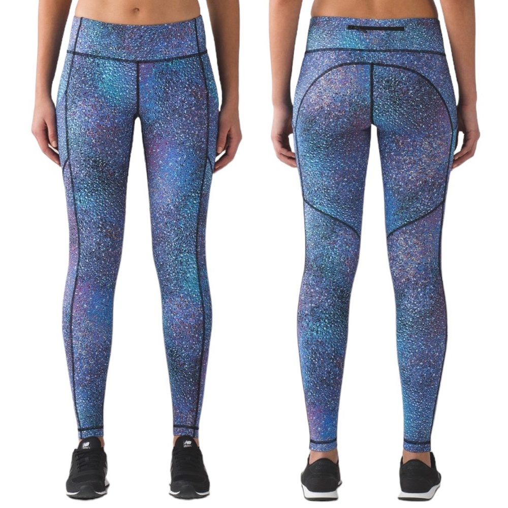 Lululemon Speed Up V Tight RARE MERMAID GALAXY *Luxtreme 28” // Size 6